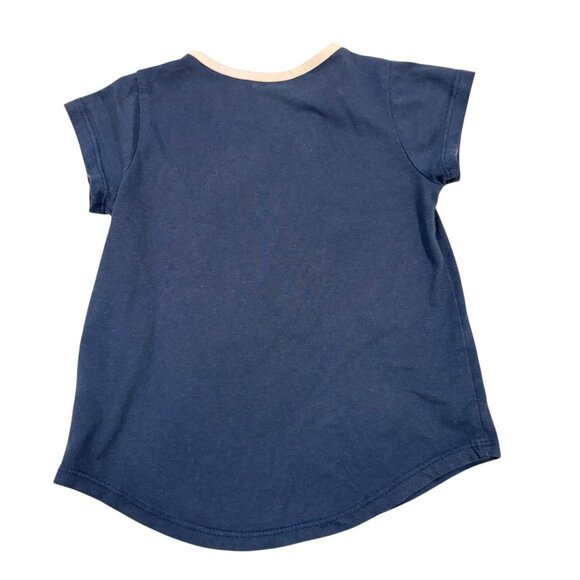 Isaac Mizrahi Loves Sesame Street 5T Navy Kids T-Shirt W/ Colorful Character - Picture 2 of 3